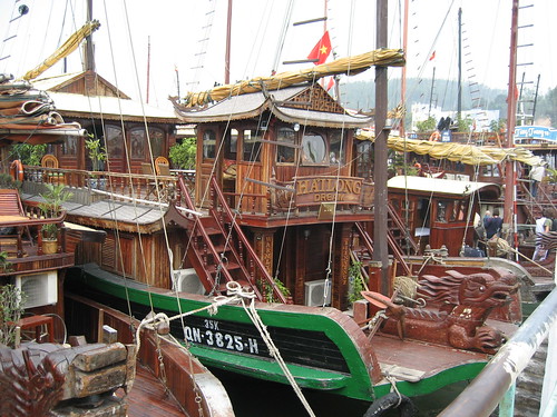 Junk Boat City, Halong City, Vietnam