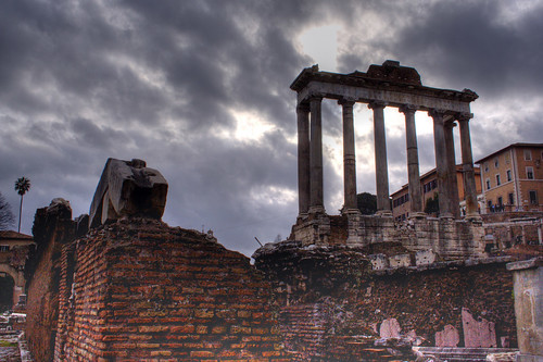 Sites In Rome. The Forum in Rome by mauricedb