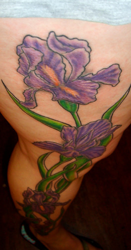 iris flower tattoo gallery Tattoos Gallery