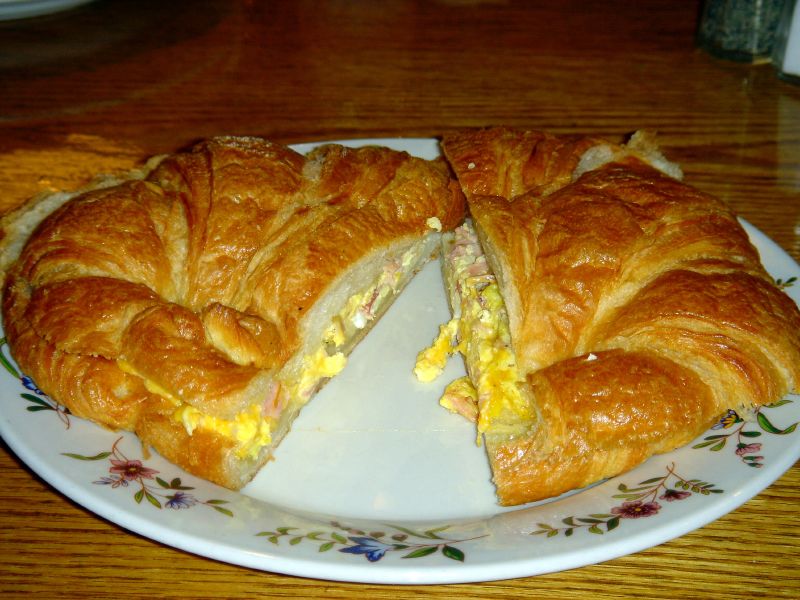 Egg, Ham & Cheese Croissant