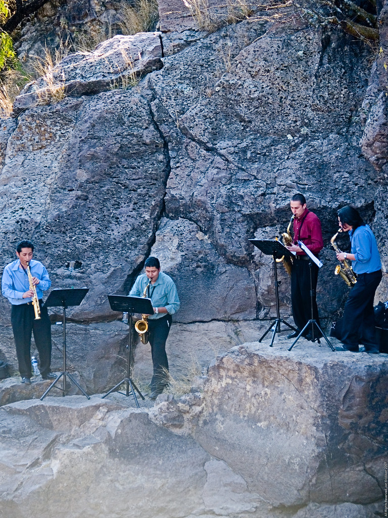 Quartet in the canyon