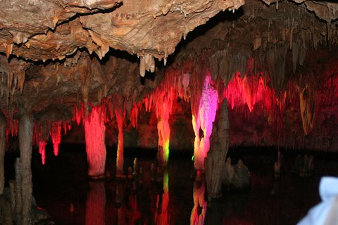 Lights in Meramec Caves