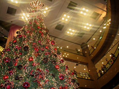 Giant Takashimaya Christmas Tree