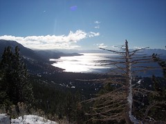 Overlooking Lake Tahoe