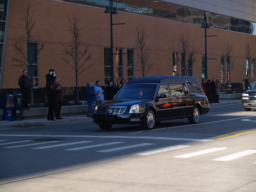 Motorcade to Grace Episcopal Church - January 3, 2007
