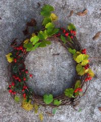 berry wreath