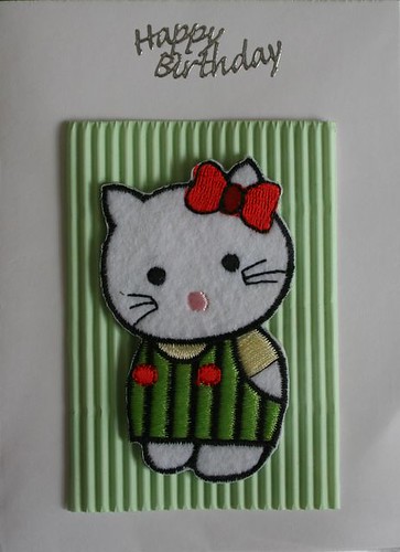 Hello Kitty birthday card Here's a