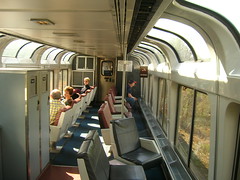 Lounge Car, Amtrak Train