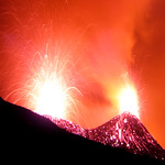Vigorous Strombolian activity at Etna