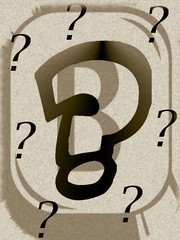 The Big BOOK SA Question Mark by BOOKphotoSA