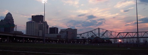 Louisville sunset