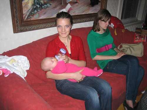 Ada with Aunt Melissa