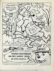 Sampler Smokey Bear Week Day 2 Coloring Sheet Pages