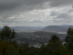 Hobart From Mount Noble
