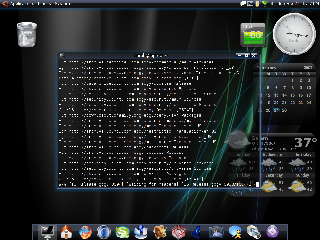 ubuntu desktop impression