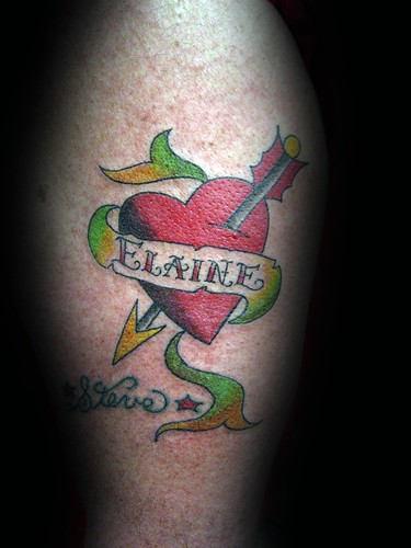 Tatuaje corazon Pupa tattoo Granada