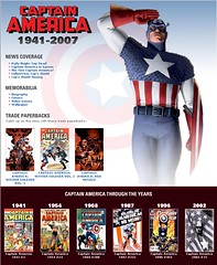 Captain America's Death on the Marvel website