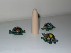 Tortoises worshipping the Gherkin