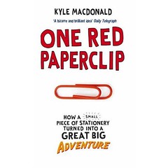 one red paperclip book cover uk