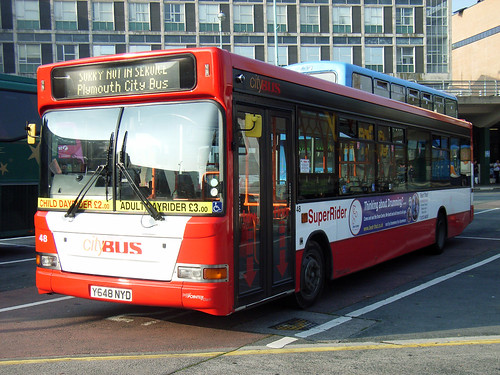 048 Y648NYD Plymouth Citybus