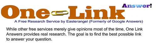 One Link Answer by Easterangel