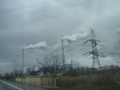 Coal power plant near Chomutov