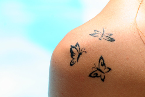 Japanese Tattoos: Butterflies