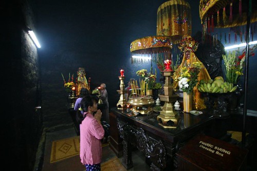 Inside the main temple. Po Nagar Cham Towers, Nha Trang.