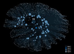 Visualization of large Social Network