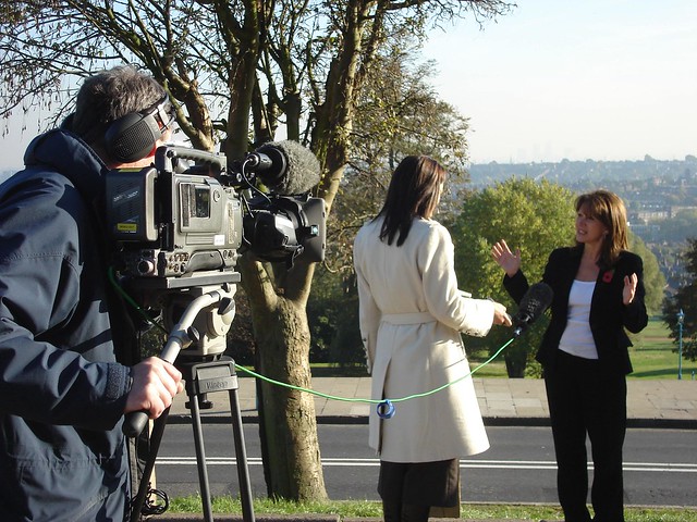 Interviewed by BBC on campaign to save Ally Pally TV studios