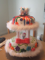 Publix Birthday Cakes on Images Of Pretty Girly Hellokitty Birthdaycake Tier Fondant Wallpaper
