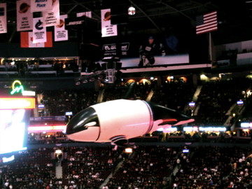 Prize Orca at GM Place