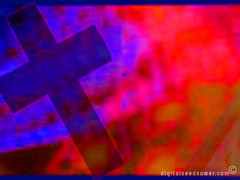 Abstract  Red Cross