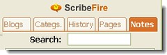 ScribeFire blogging editor!
