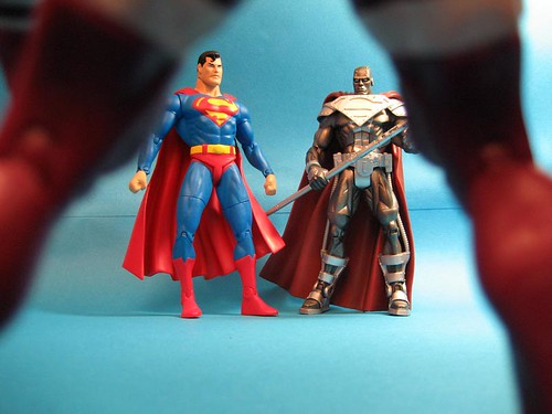 Superman, Steel and Parasite
