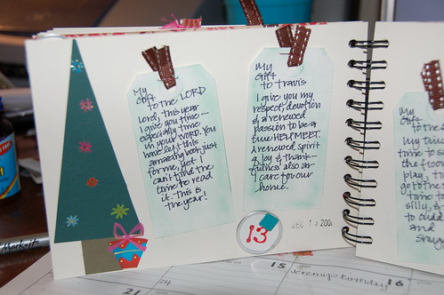 Journal Your Christmas - Day 13