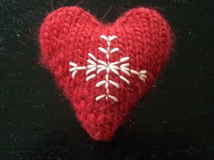 snowflake heart