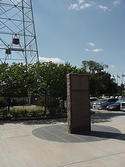 Oklahoma City Oil Field monument