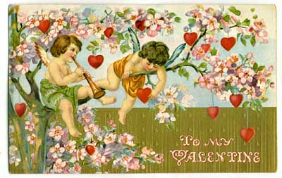 Valentine's Day postcard