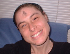 ashes on Ash Wednesday