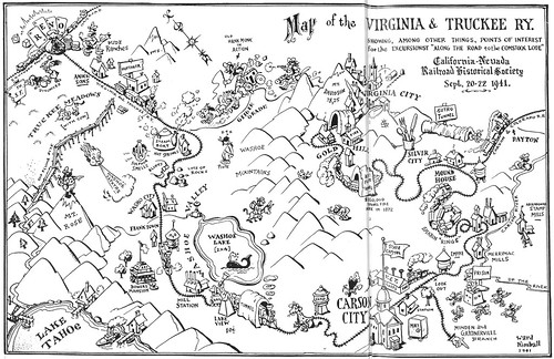 Ward Kimball V&T Map