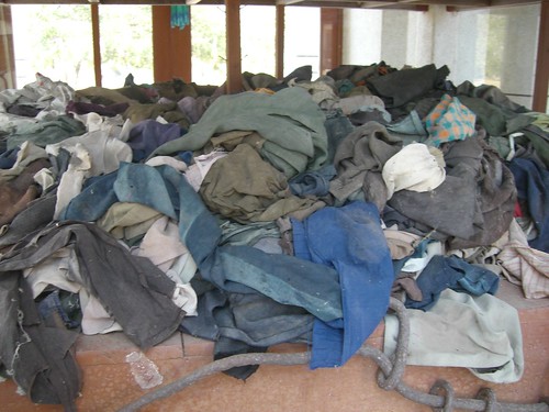 Clothes of victims