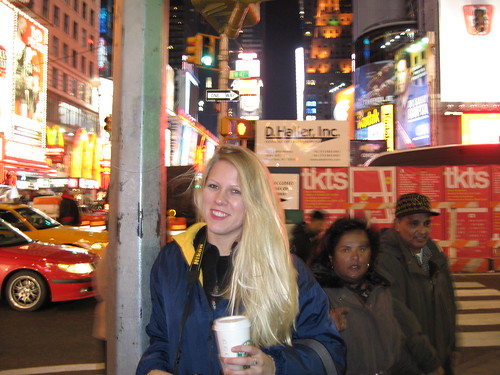 in times square