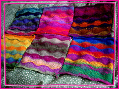 blocks knitted thus far ....