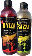 BAZZA High-Energy Tea bottles