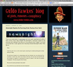 Guido Fawkes blogs about BBC Newsnight (2/3)