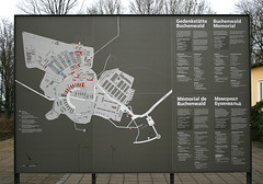 map of buchenwald