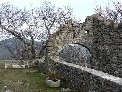 Ruines bargème 1