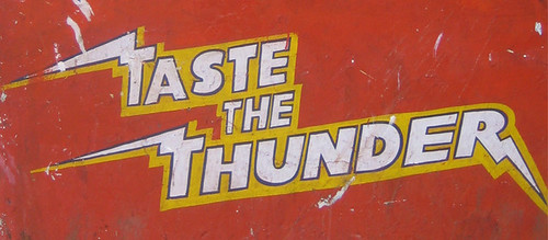 thunder taste