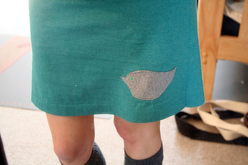bird skirt